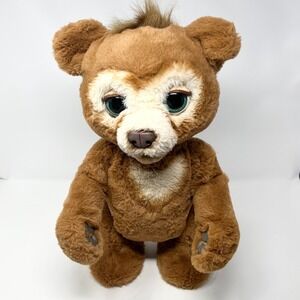 FurReal Cubby the Curious Bear Interactive Talking Plush Toy 2018 With Batteries